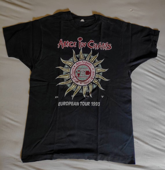 Alice in chains Vintage band shirt ultra rare 1993