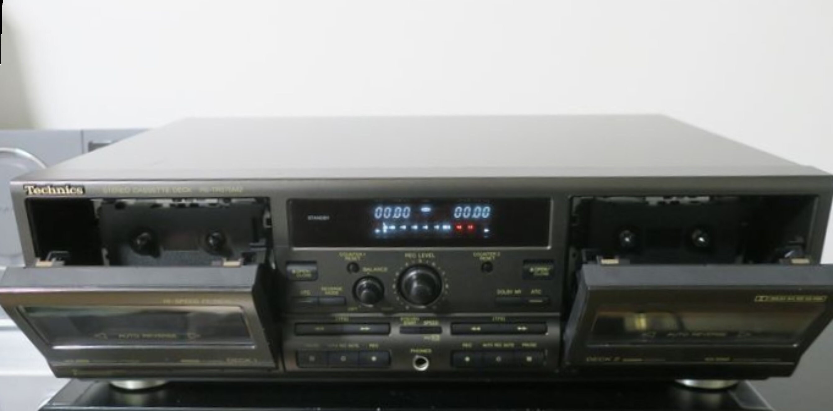 Technics Cassette Player RSTR575M2 stereo double cassette Etsy
