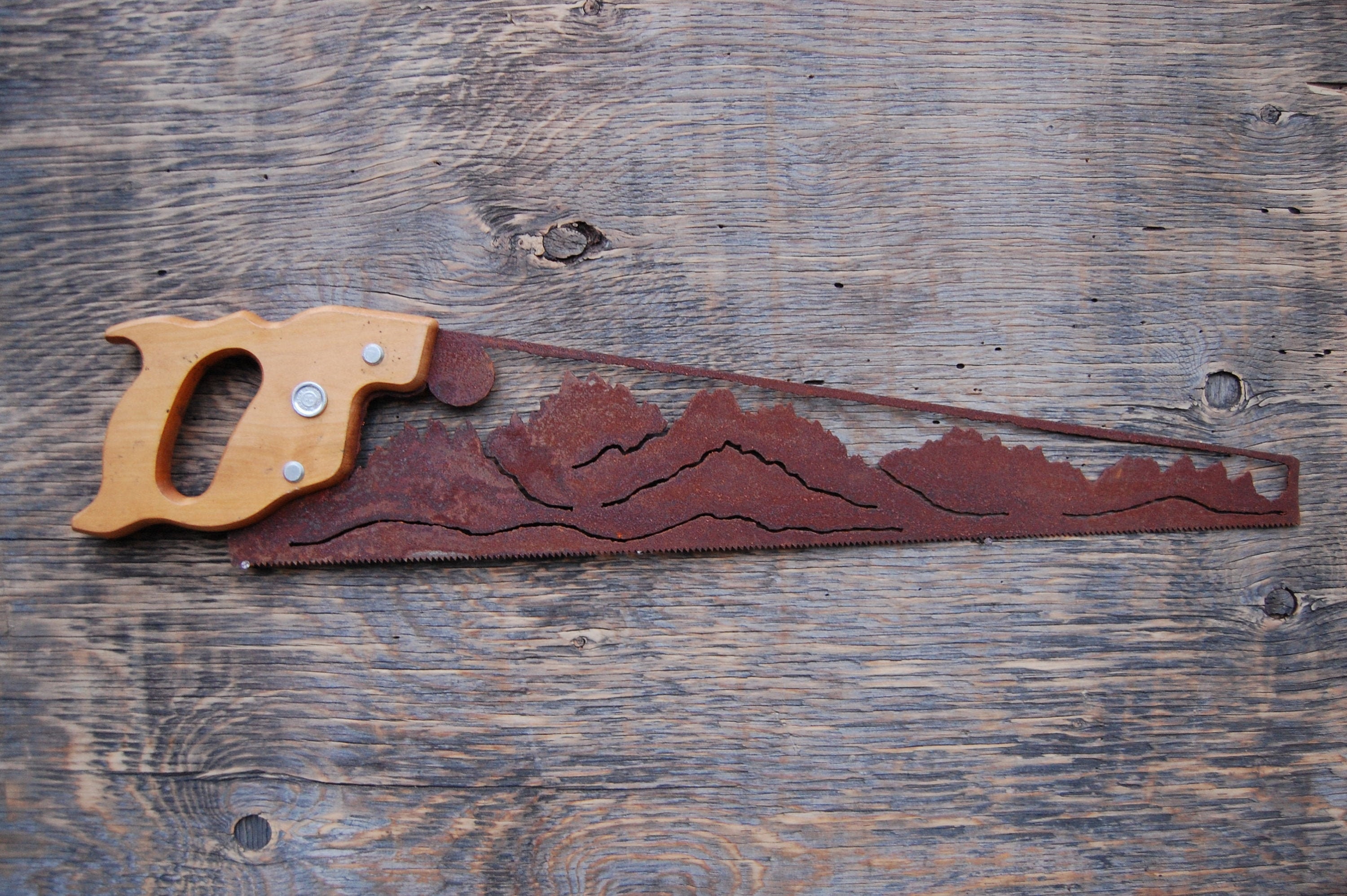 Mountain Saw Etsy