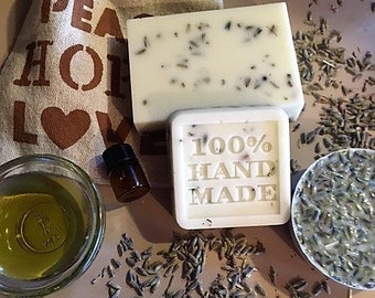 Natural Hemp oil lavender soap