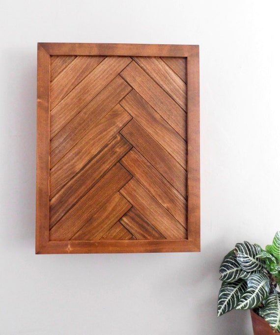 Rustic Wooden Jewelry Armoire Case Cabinet