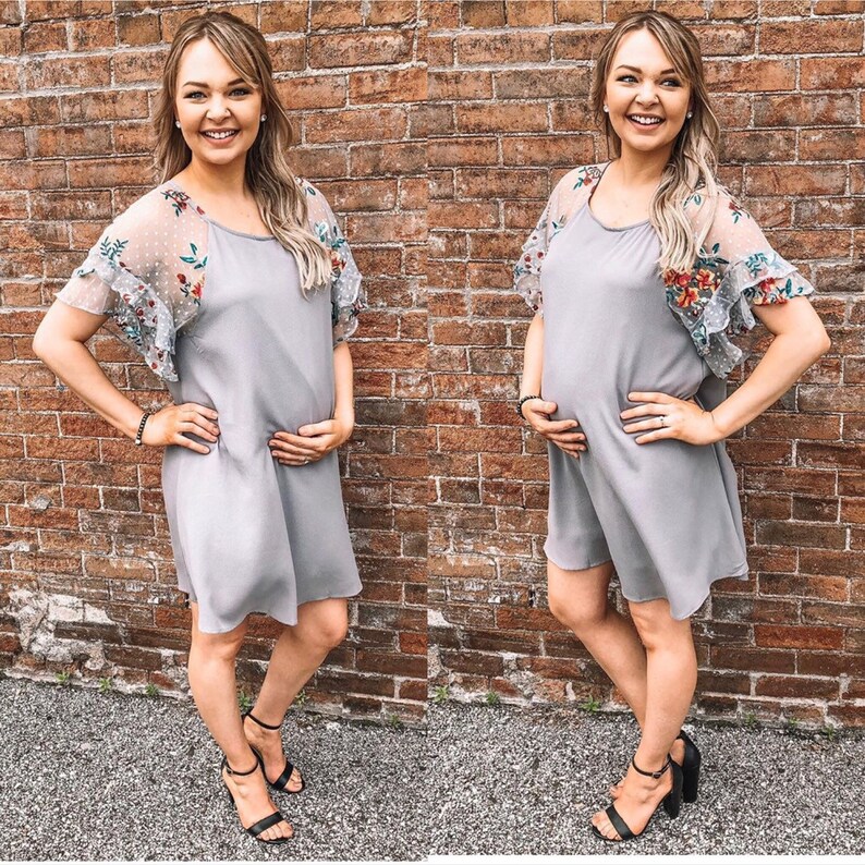 Maternity Dress Wedding Guest Dress Maternity Dress For Baby Etsy