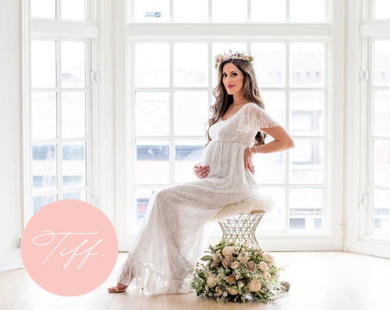 Maternity Dress Maternity Dress For Baby Shower Boho Style Etsy