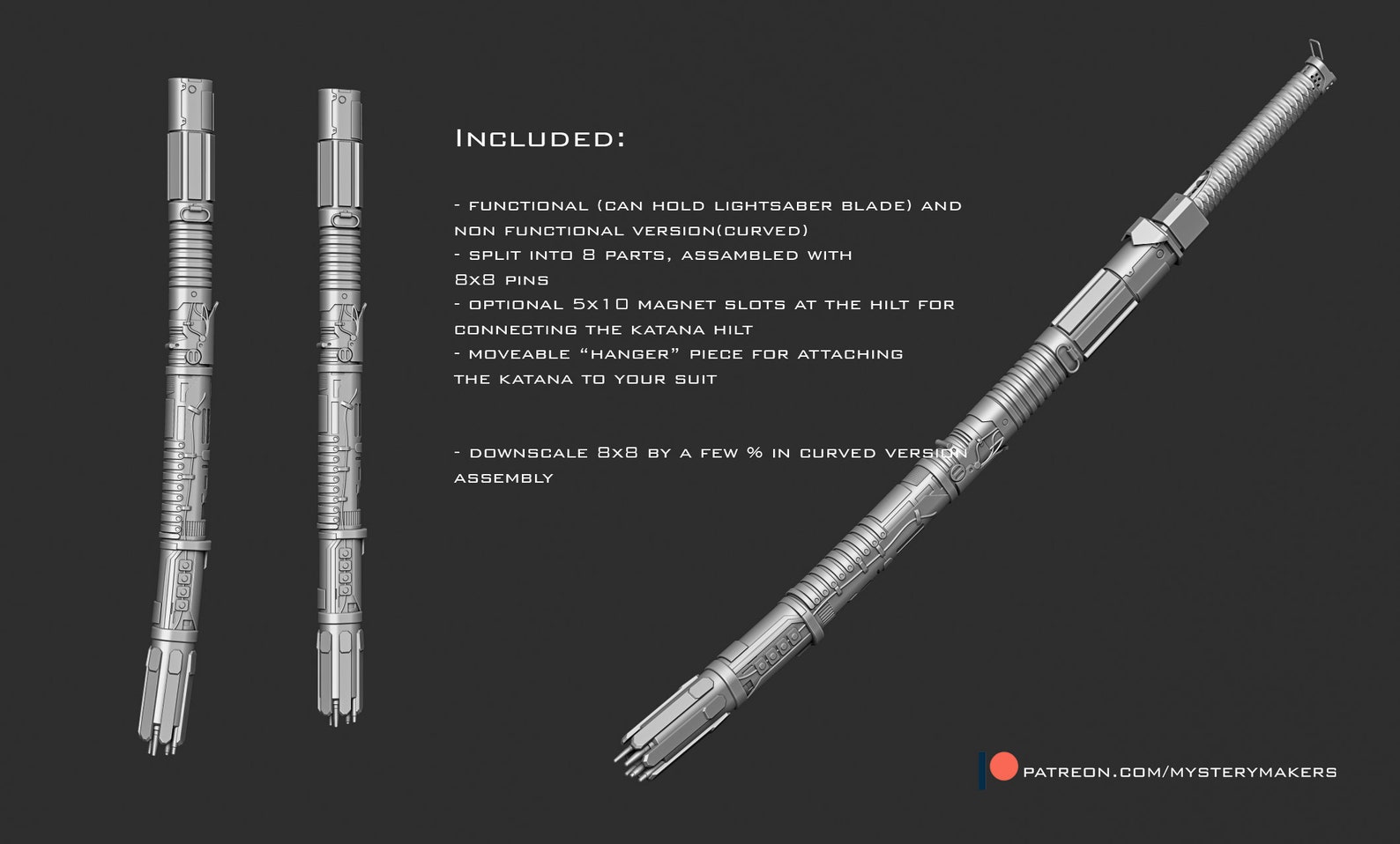 Star Wars Visions Ronin Scabbard Katana Lightsaber Etsy Ireland