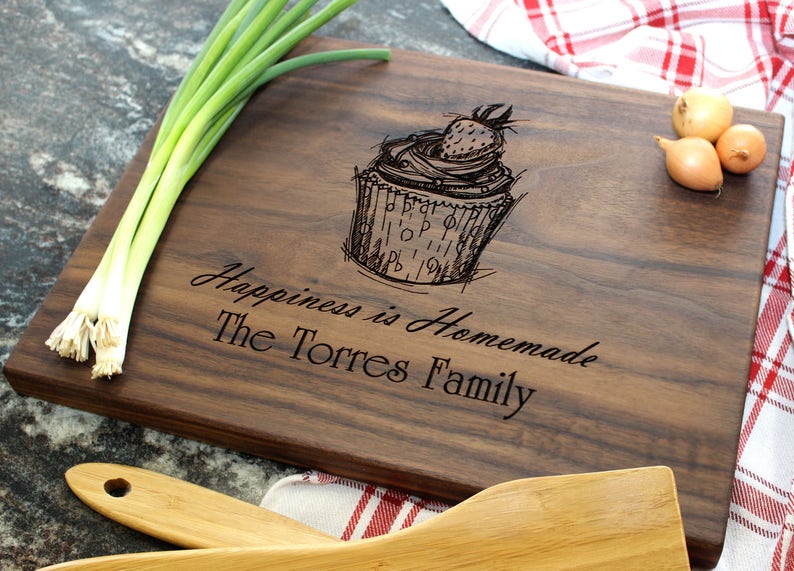 Engagement Engraved Cutting Board Housewarming Gift Wedding Gift Anniversary 03 Custom Cutting Board Personalized Cutting Board