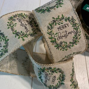 Christmas ribbon wreath ribbon wreath supplies