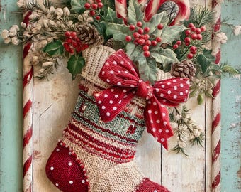 Grand nœud de Noël pour couronne – Nœud décoratif à carreaux buffalo rouge et noir et en velours rouge avec flocon de neige pour porte d'entrée, décorations de Noël d'intérieur et d'extérieur