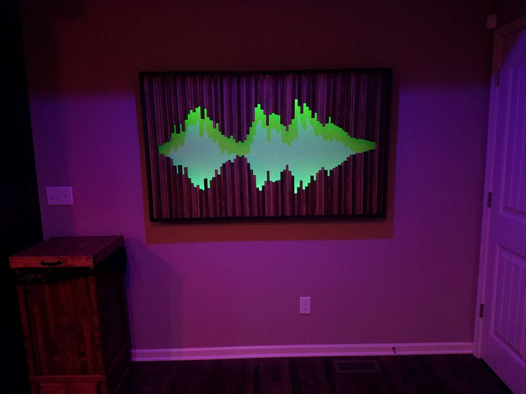 Custom Soundwave Wall Art, Soundwave Wall Art, Sound Wave Art, Custom