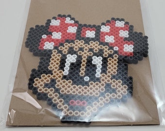 Pixel Art Minnie Mouse Hama Minnie Mouse Hama Bead Design Design