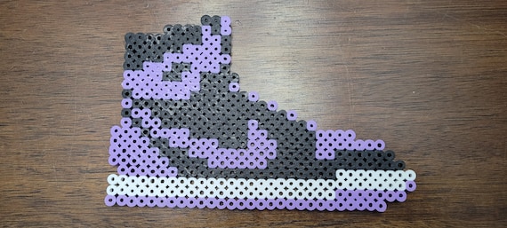 blanco Hábil Despido Purple Nike Air Jordan Perler Beads - Etsy España