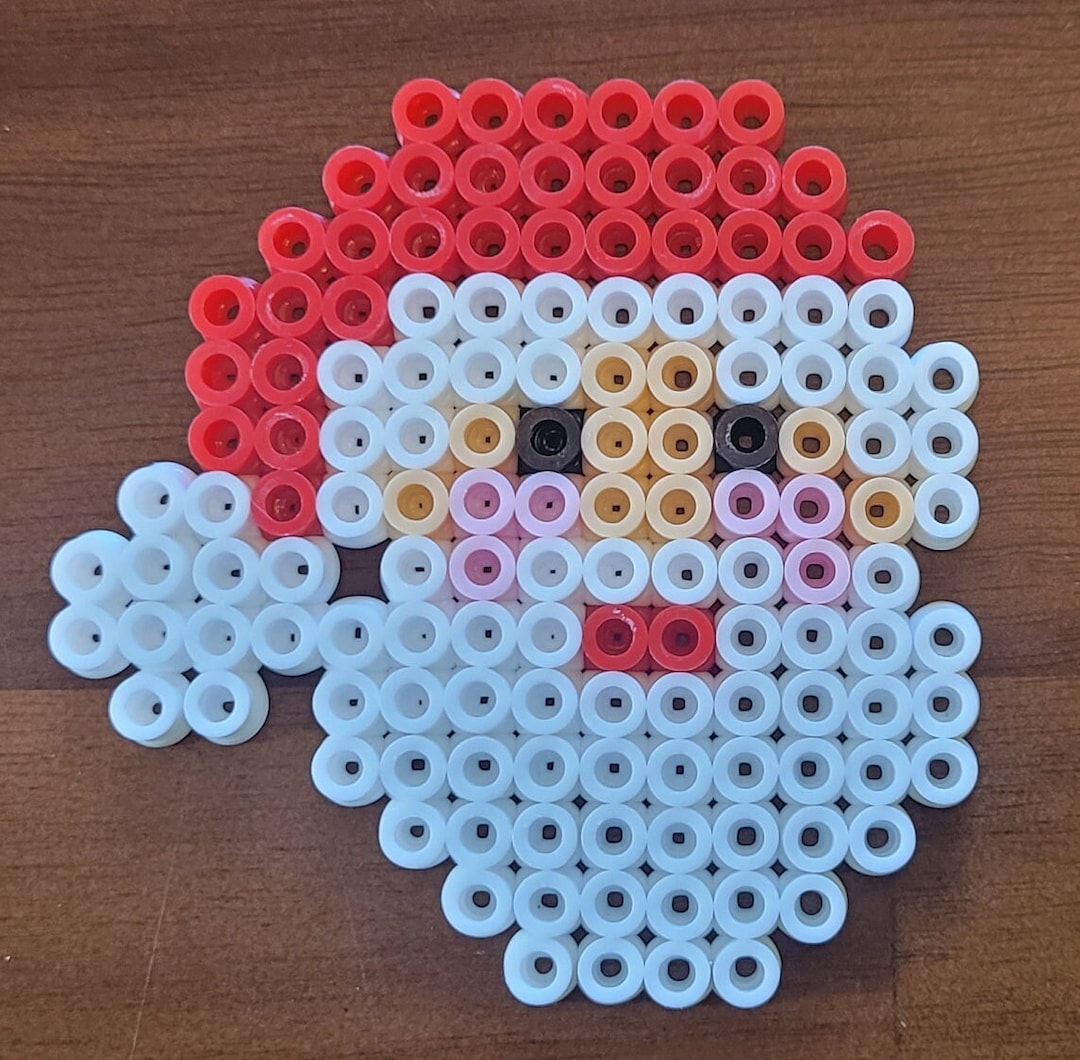 Santa Perler Beads - Etsy