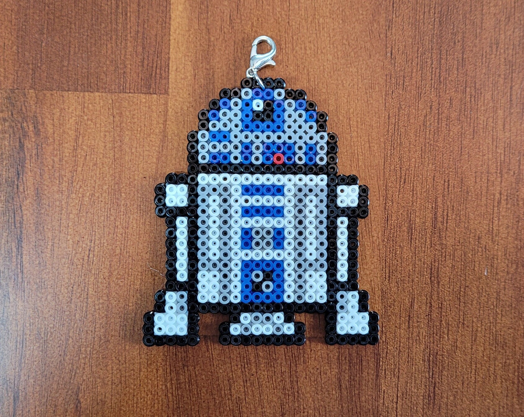 R2D2 Mini Perler Beads Keychain/pendant Canada