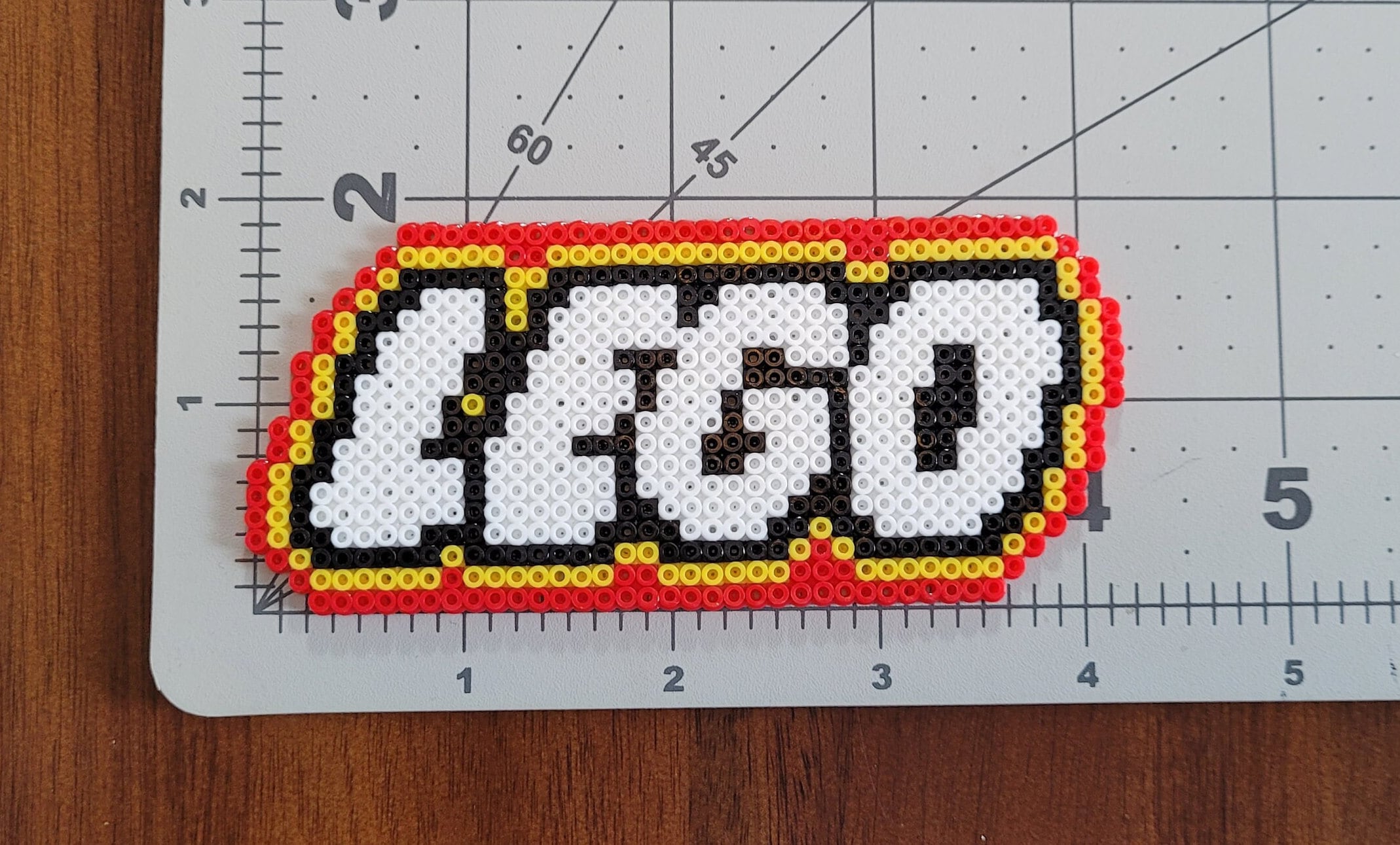 Lego Logo Mini Perler Beads Etsy