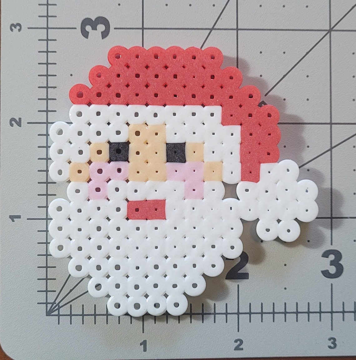 Santa Perler Beads - Etsy