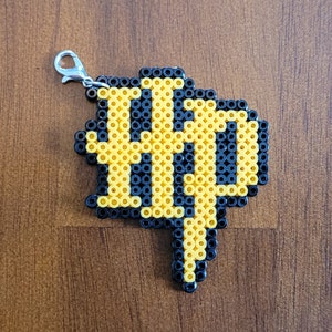 Perler Pixel Bead Art ~ HARRY POTTER ICONS logo hedwig crest hallows  handmade