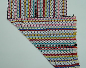 Petit tapis tissé - Farmhouse - vintage -