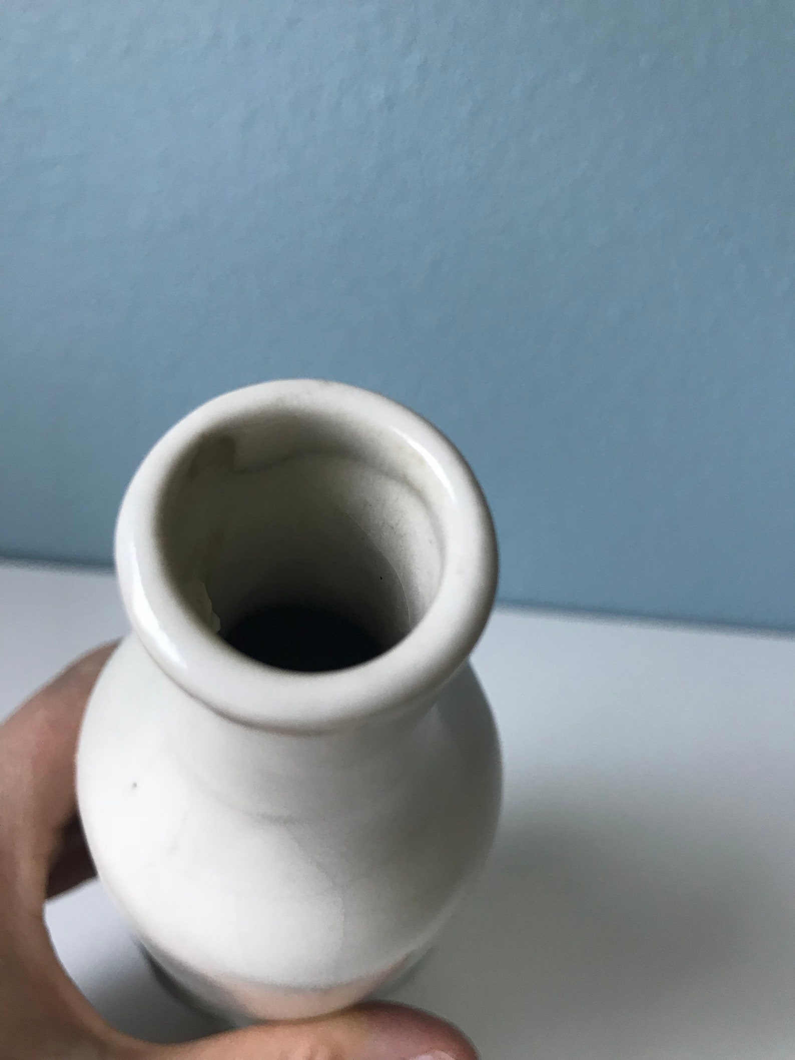 Mid Century Atomic Vase Mid Century Modern Vase White Etsy