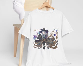 Mystical Witch Graphic Tee #3,  Spiritual Witchy Graphic, Unique Gift for Witch Lovers, Cozy Everyday Wear,  Witchy Graphic T-Shirt