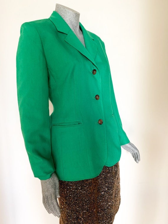 Emerald Green Blazer Womens Dress 
