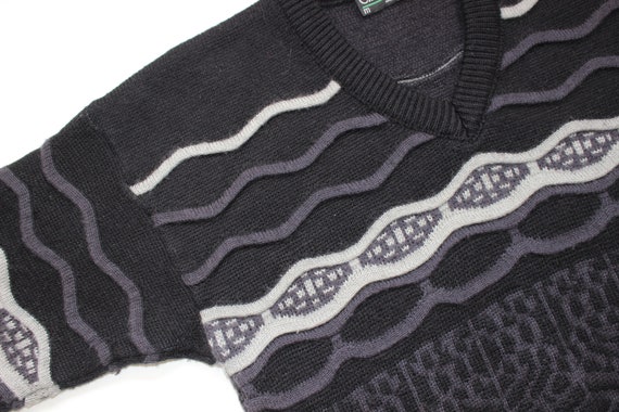 Mens Coogi Style Textured Wool/Acrylic Knit Sweat… - image 7