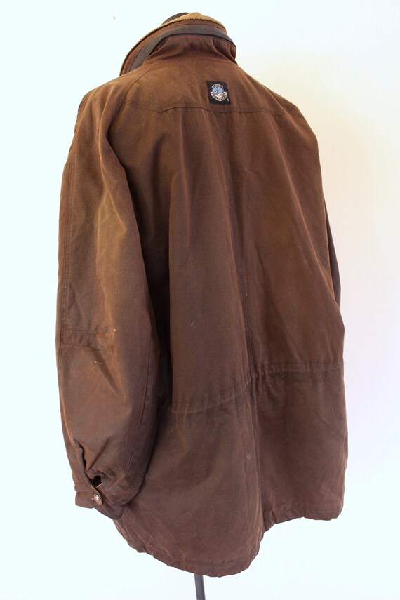 Vintage Men's Swanndri Oilskin Stockman Coat, Western… Gem