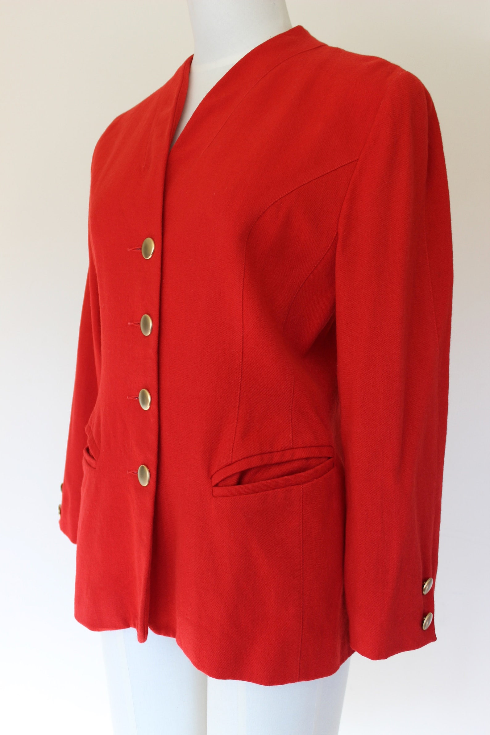 Windsmoor Wool Jacket Vintage Dress Coat 80s Blazer | Etsy