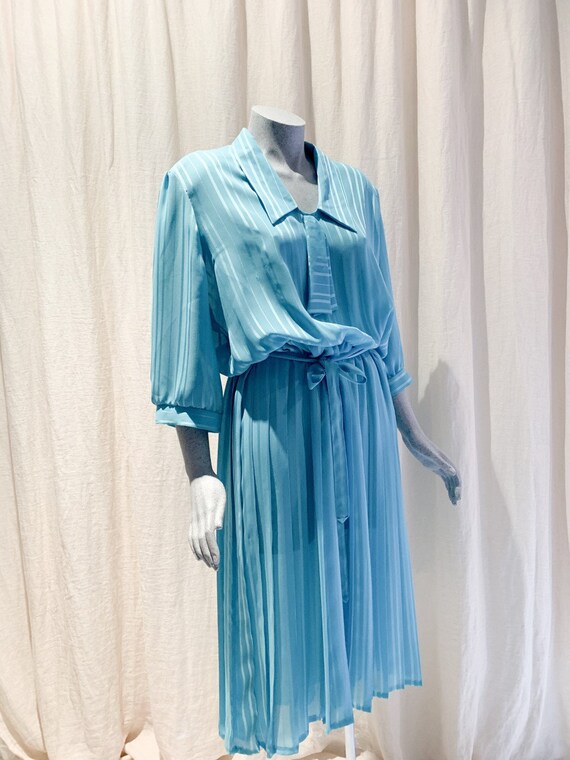 Teal Green Floaty Dress, 1980s, New Zealand Vintage, 30" Waist, Vintage  Dress, Vintage Dress, Medium, Belted, New Zealand, Green Dress, D - Etsy