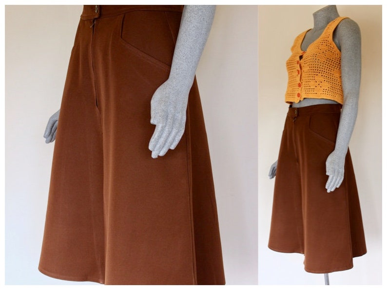 fall skirts 70s
