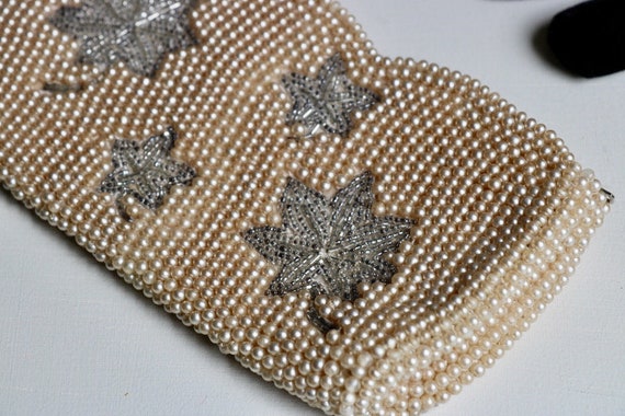 Vintage Beaded Purse ,Art Deco Handbag, Vintage C… - image 2