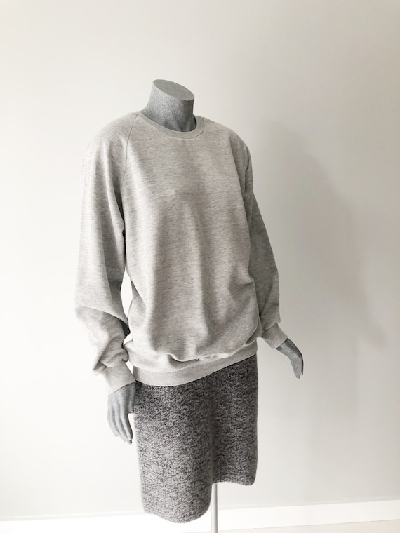 Vintage 90s NWT Deadstock Nike Crewneck Sweatshirt Grey