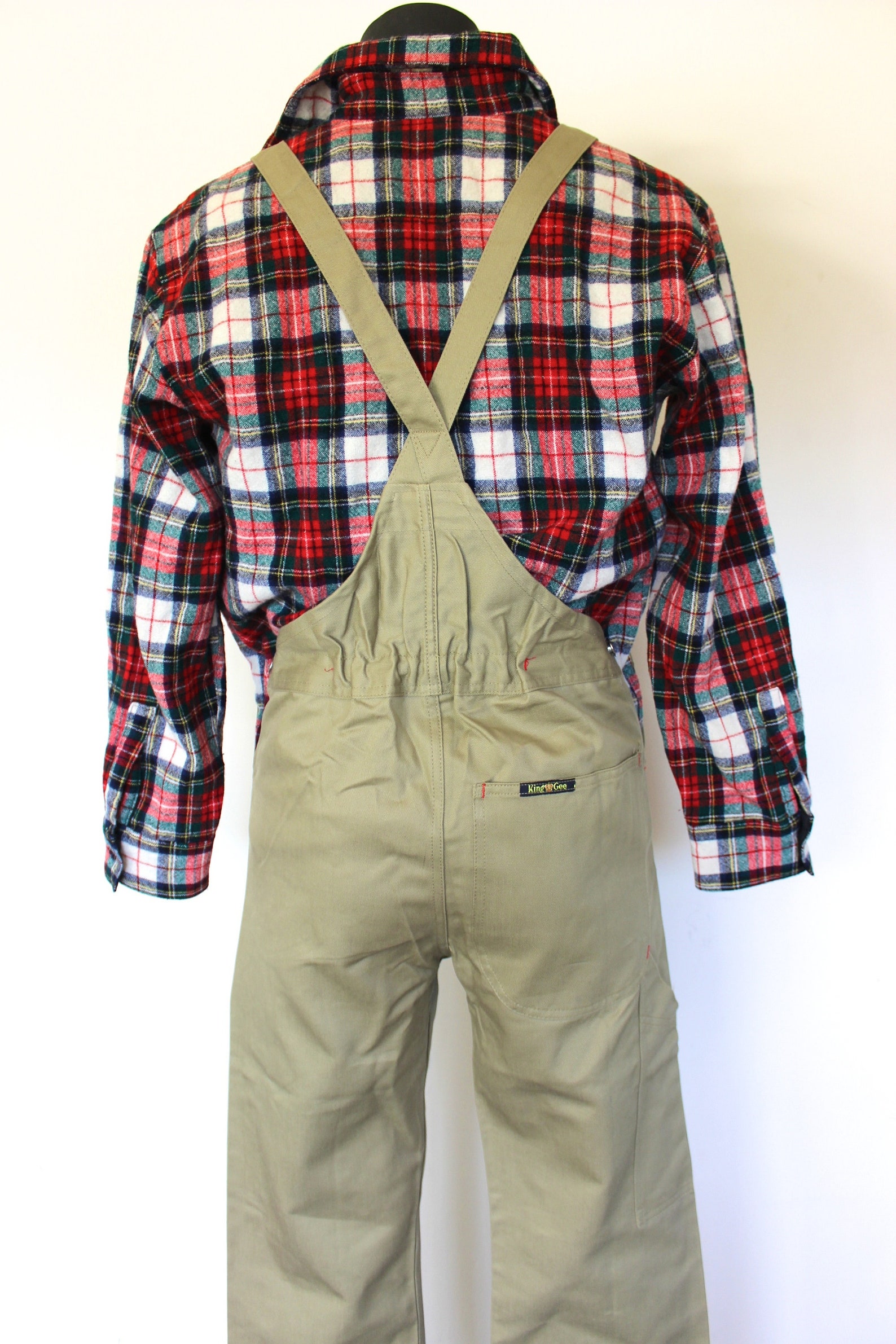 Small 90s Kinggee Overalls 1990s Khaki Bib Overalls Bib & Etsy