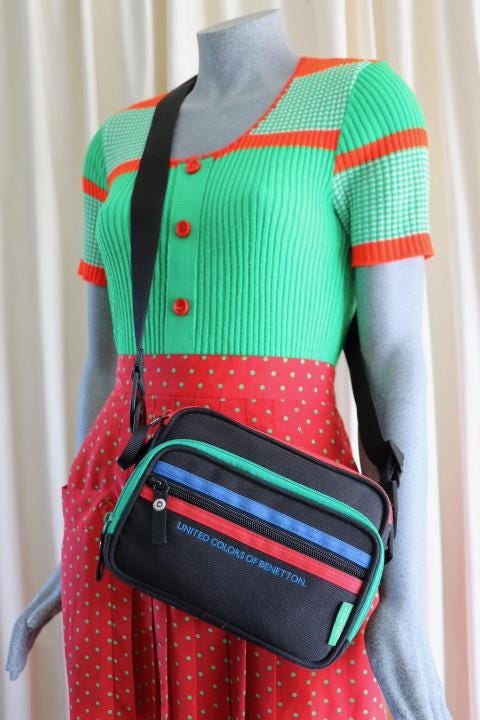 United Colors of Benetton ピーコート サイズ9 United Colors of Benetton Vintage Wool Zerotondo Coat 9-12