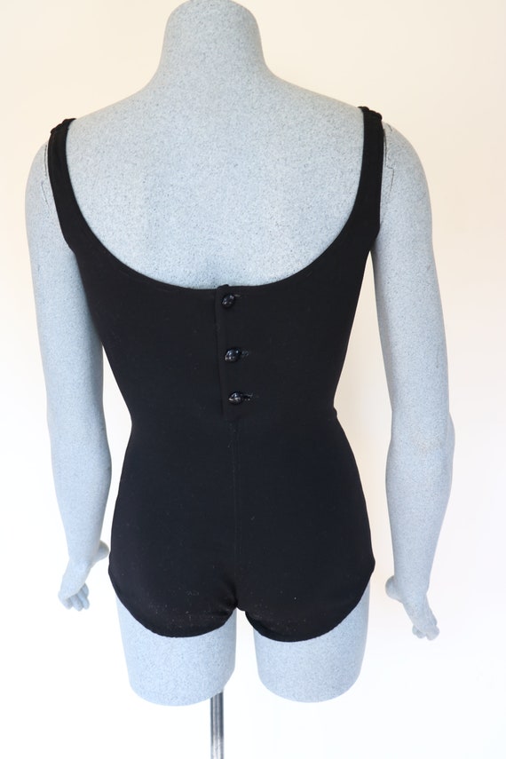 1950s Original Pinup Swimsuit, Crimplene Swimming Cos… Gem