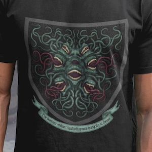 House of Azathoth Shirt HP Lovecraft T-Shirt Cthulhu Tee Call of Cthulhu Great Old One Shirt