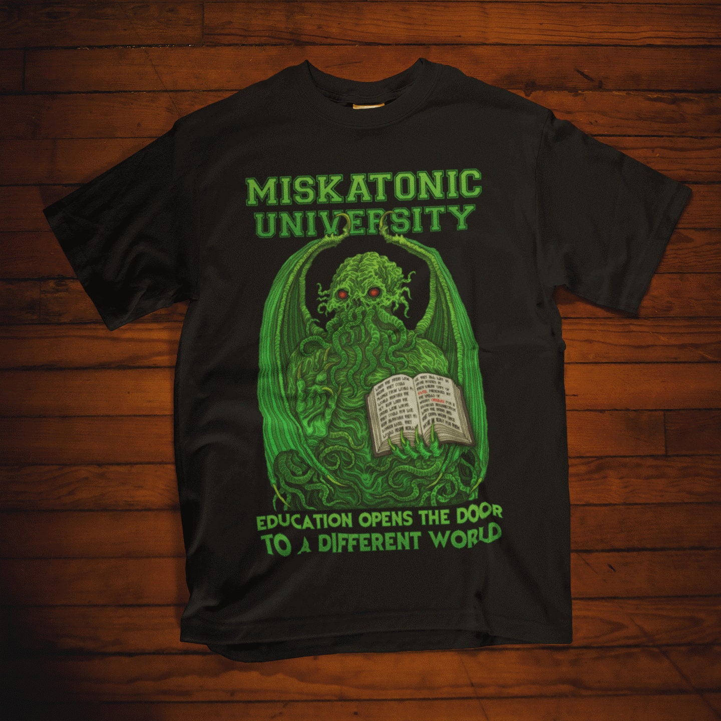 Miskatonic University Cthulhu Shirt Hp Lovecraft T Shirt Etsy