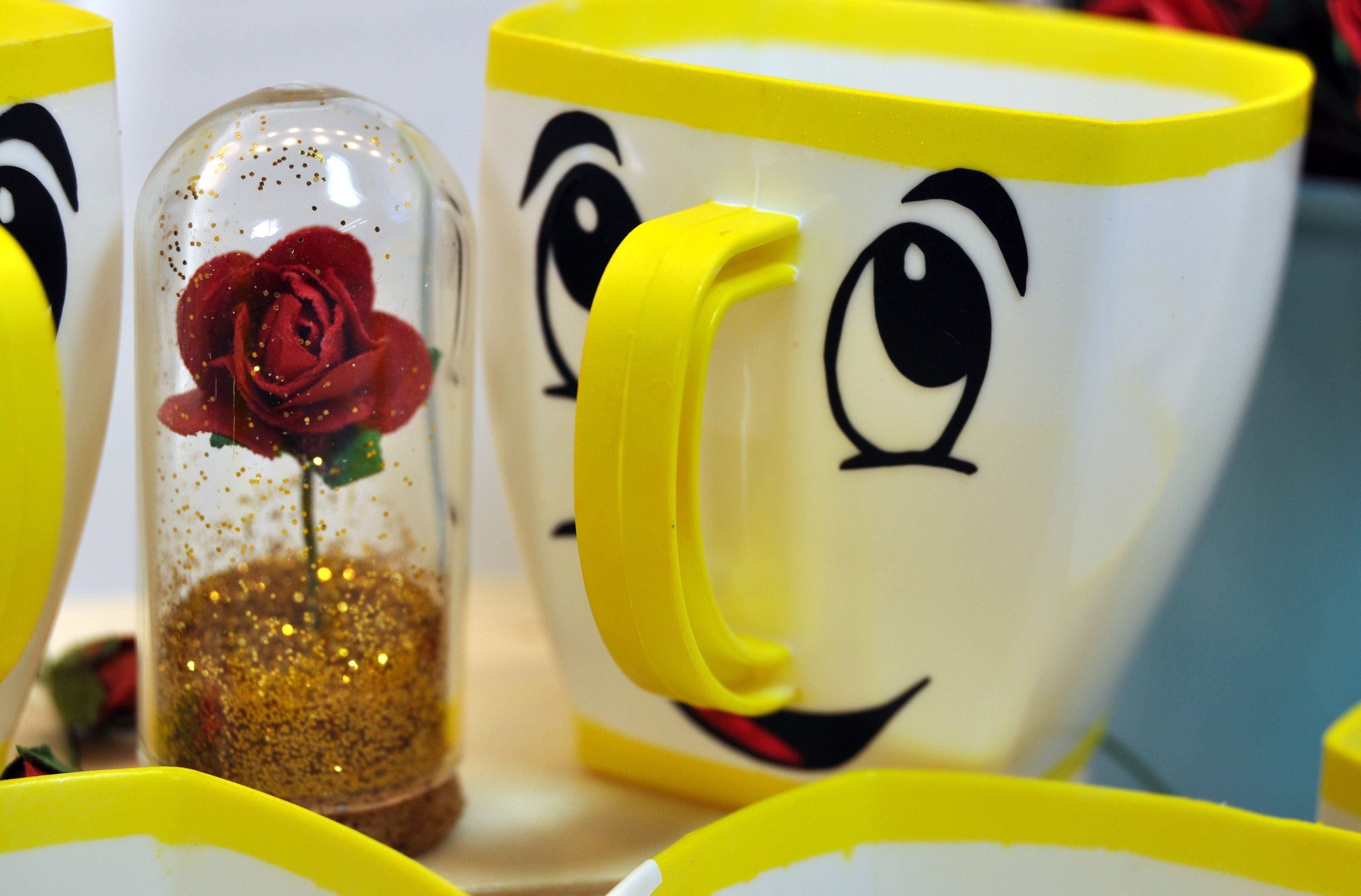 Chip Tea Cup Beauty and the Beast Teacup Party Favor CHIP Etsy