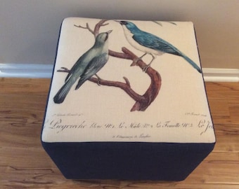 Beautiful Two birds Ottoman