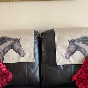 Headrest Cover for furniture SET OF TWO headrest covers furniture protectors slipcover recliners sofas loveseats theater chairs office chair