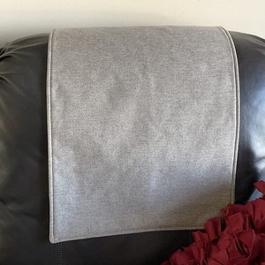 Headrest Cover for furniture slipcover furniture protectors recliners chairs  loveseats theater chairs office chair RV’s cover reversible