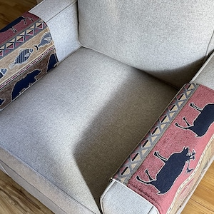 Set of Armrest covers, furniture protectors, slipcover, sofas, loveseats, theater chairs, cloth, recliners, RV’s accessories.