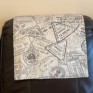 Headrest Cover for furniture. Slipcover, furniture protectors, for recliners, loveseats, sofa,  theater chairs.17x27
