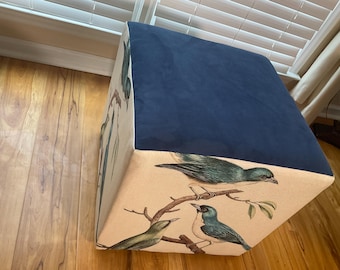 Beautiful THREE BIRD Ottoman