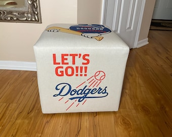 Cube Ottoman DODGE BASEBALL