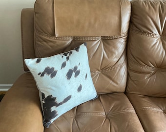 Accent Pillow with cow print design 18x18