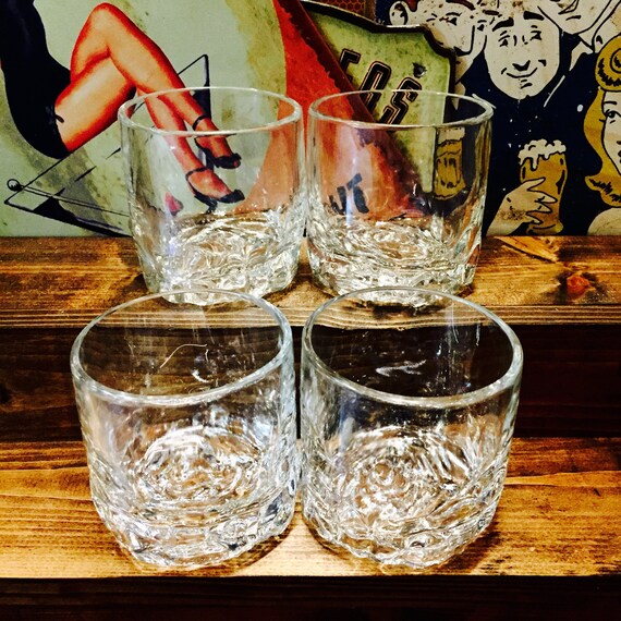 Glasses Made From Reclaimed Cote Des Roses Wine Bottles Etsy