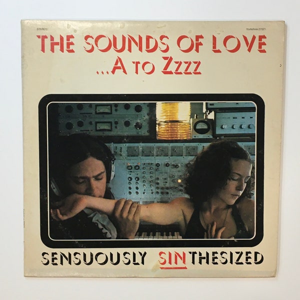 The Sounds Of Love A to Zzzz ARP 2500 Modular synth synthesizer record LP Rare