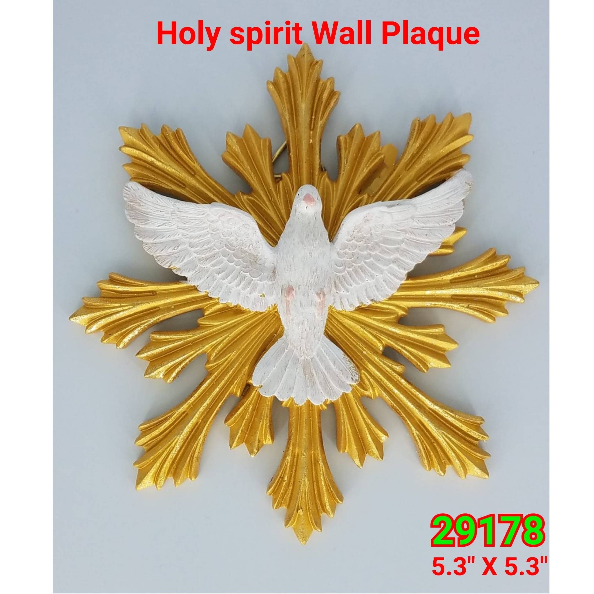 Holy Spirit white Dove wall hanging plaque Home Confirmation Etsy