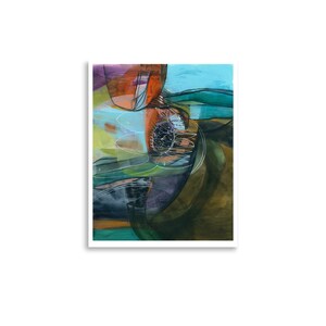 The Tale of Shadows Abstract Art Print, Modern Interior Art, Contemporary Art Print, Art for Offices and Corporate Spaces