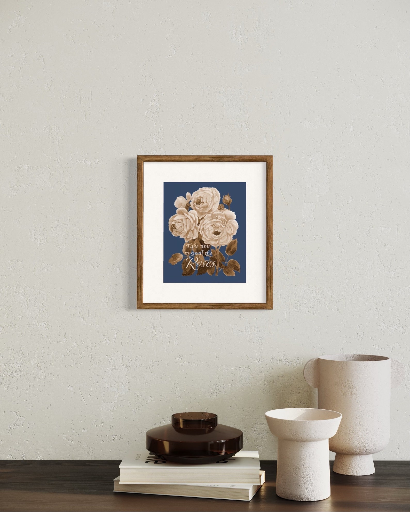 Take Time To Smell The Roses Watercolor Poster Floral Home Decor Take time to smell the roses watercolor poster floral home decor