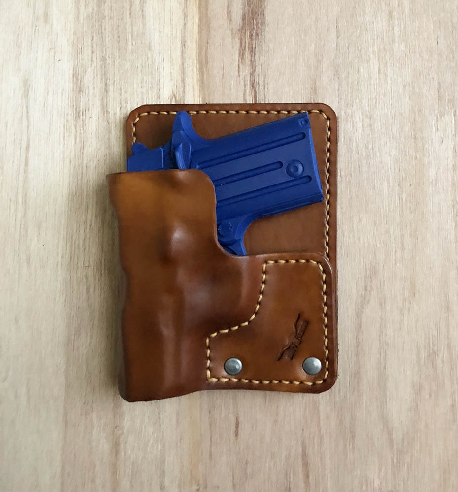 Leather Pocket Holster Wallet Holster Handmade & Etsy